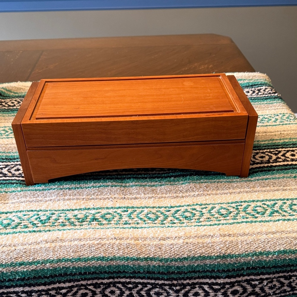 Sophisticated Wooden Jewelry Organizer